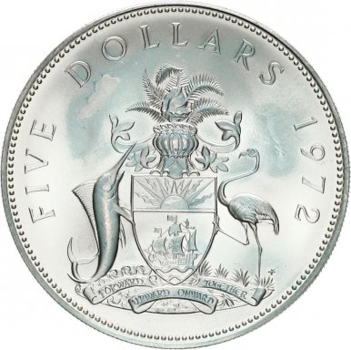 Bahamas Dollars Silver Km Unc The Coinhouse Shop