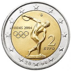 Griekenland 2 Euro 2004, Olympische Spelen in Athene,  FDC