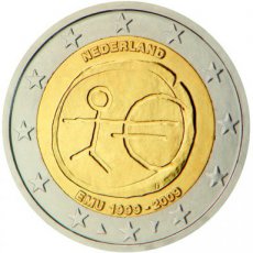 Nederland 2 Euro 2009, EMU 10 Jaar Euro, FDC