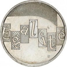 France, 5 Euro Silver 2013 Egalité, UNC