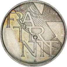 France, 5 Euro Silver 2013 Fraternité, UNC