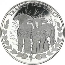 Somaliland, 1000 Shillings Silver 2015, KM new, B.UNC
