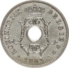 TCH/0288 Belgium, 10 Centimes 1903 FL, Morin 261, XF