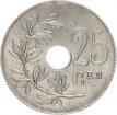 TCH/0312 Belgium, 25 Centimes 1921 FL, Morin 325, XF/AU