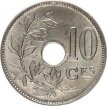 TCH/0324 Belgium, 10 Centimes 1920 FR, Morin 337, XF/AU