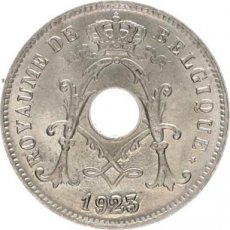 Belgium, 10 Centimes 1923 FR, Morin 342, A.UNC